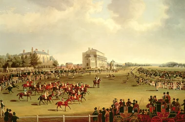 Der Start des St. Leger, 1830